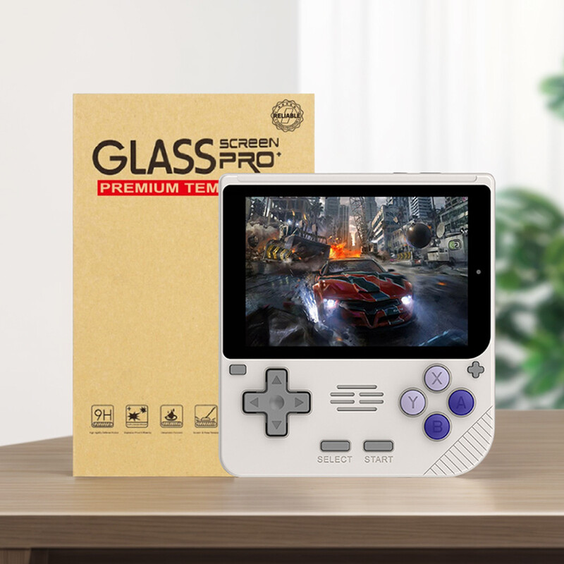 HD zaštitna folija za ekran, film od kaljenog stakla tvrdoće 9H Zaštitna folija od kaljenog stakla za POWKIDDY V10 ručnu igraću konzolu