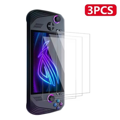 3 TK Aksessuaarid Mängukonsooli ekraanikaitse 7-tolline HD mänguri käeshoitav kaitsekile Plahvatuskindel ROG Ally X 2024 jaoks