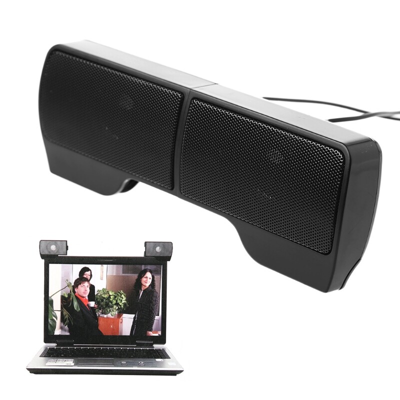 Vadu mini USB barošanas skaļruņi klēpjdatoram MP3 savienojumam Multivides skaļrunis ar regulējamu skaļumu Mini skaļruņi