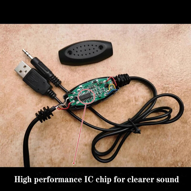 1 rinkinys Kompiuterio garso mažas garsiakalbis 6W Didelės apimties USB garsiakalbis 4 omų mažas garsiakalbis nešiojamam kompiuteriui planšetiniam kompiuteriui mobilusis telefonas MP4 garsiakalbis