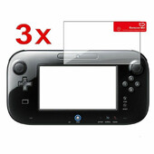 3 x caurspīdīgs ekrāna aizsargs LCD aizsargplēves aizsargapvalks Wii U Gamepad ekrāna aizsargplēvei