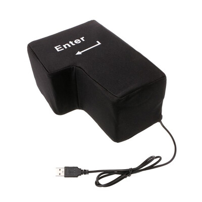 Ogromno veliko računalo Tipka za unos PC USB tipkovnica Tipka za ventilaciju Uredsko sredstvo za ublažavanje stresa