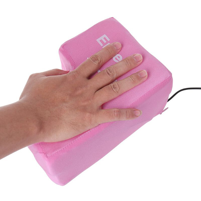 Ogromno veliko računalo Tipka za unos PC USB tipkovnica Tipka za ventilaciju Uredsko sredstvo za ublažavanje stresa