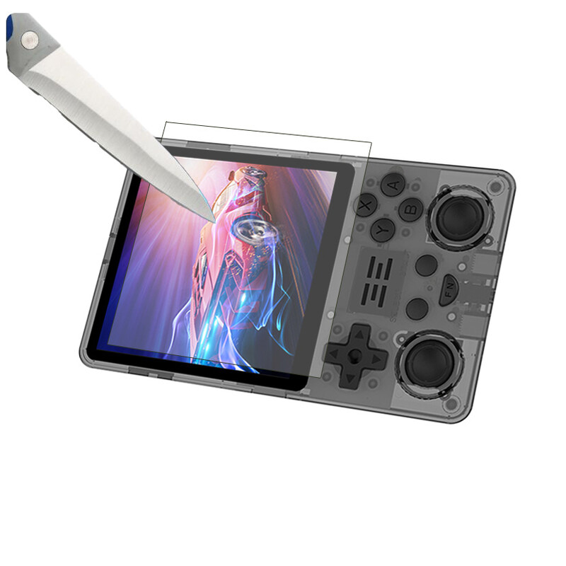 Powkiddy RGB20SX Zaštitna folija od kaljenog stakla 9H RGB20SX Retro konzola Zaštitna folija za ekran Dodaci za igre Poklon