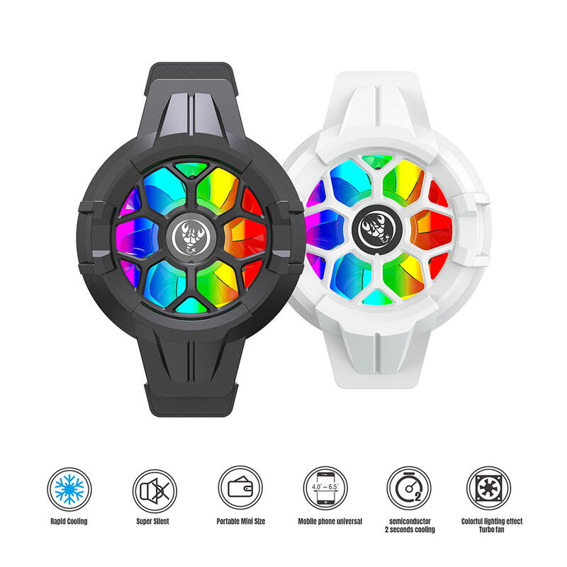 HXSJ P10 Prijenosni mobilni telefon Stezaljka za raspršivanje topline Uvlačivi Cooer Brzo rasipanje topline Široka kompatibilnost