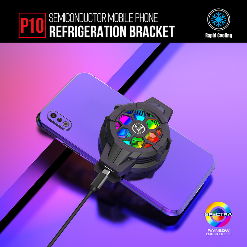 HXSJ P10 Prijenosni mobilni telefon Stezaljka za raspršivanje topline Uvlačivi Cooer Brzo rasipanje topline Široka kompatibilnost