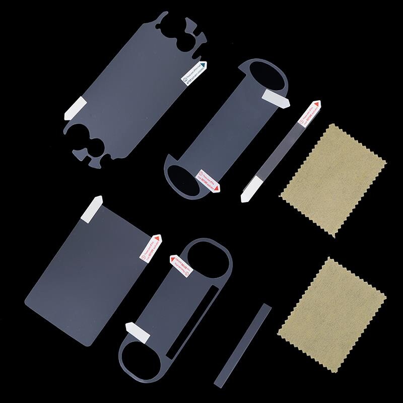 Prednja i stražnja zaštitna folija za ekran za PS Vita PSV1000/2000 prozirna