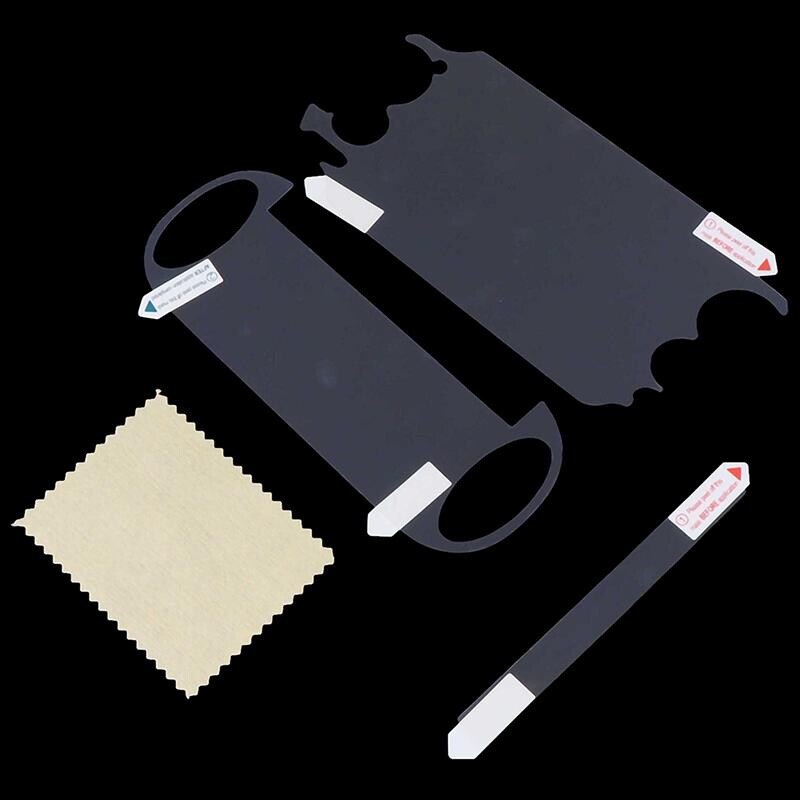 Prednja i stražnja zaštitna folija za ekran za PS Vita PSV1000/2000 prozirna