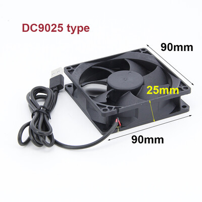 5V Ventilator za hlađenje bez četkica USB Ventilator Kućište računala Hladnjak Uljem impregniran PBT CPU Radijator USB Ventilator PC USB Gadgeti