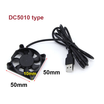 5V Ventilator za hlađenje bez četkica USB Ventilator Kućište računala Hladnjak Uljem impregniran PBT CPU Radijator USB Ventilator PC USB Gadgeti