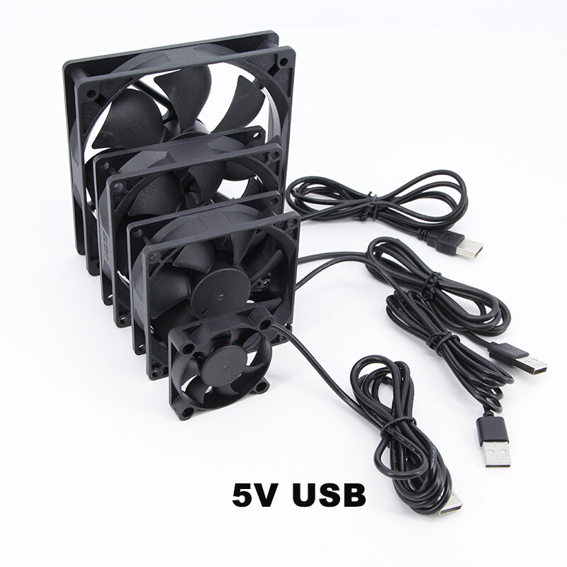 5V Ventilator za hlađenje bez četkica USB Ventilator Kućište računala Hladnjak Uljem impregniran PBT CPU Radijator USB Ventilator PC USB Gadgeti