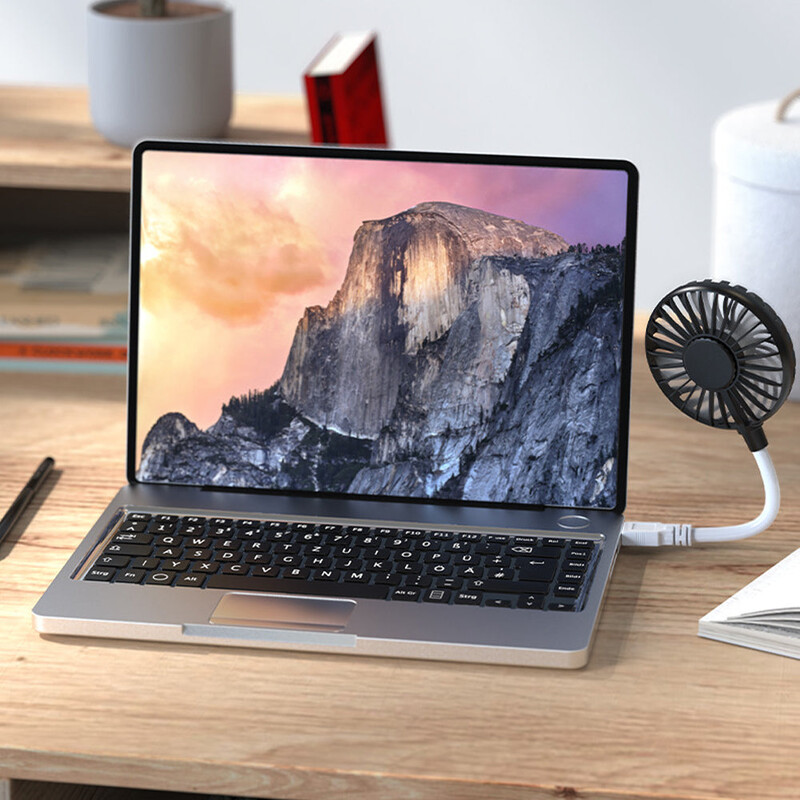 Mini USB ventilator, hladnjak, ventilatori za hlađenje prijenosnog računala, ljetni ventilatori za prijenosna računala, mute ventilatori za studentski dom, kućni ured, studentski ventilatori za putovanja na otvorenom