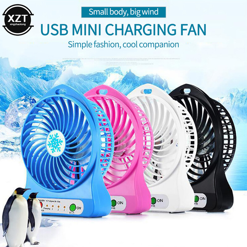 Univerzalni USB tihi ventilator za Office Home PC Laptop Notebook Macbook Ljetni ventilator za hlađenje Rotirajući mini USB ventilator