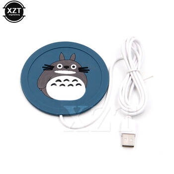 ΘΕΡΜΟ 5V USB Warmer Gadget Cartoon Λεπτό φλιτζάνι σιλικόνης Ποτό καφέ τσάι usb Θερμαντήρας Δίσκος Κούπα Μαξιλάρι ωραίο δώρο Ζεστό ρόφημα Κύπελλο ποτών