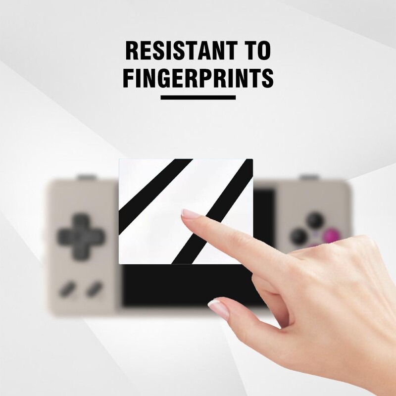 Zaštitna folija za zaslon od 2 komada za ANBERNIC RG28XX ručnu igraću konzolu, zaštitna folija, dodaci otporni na prašinu i ogrebotine