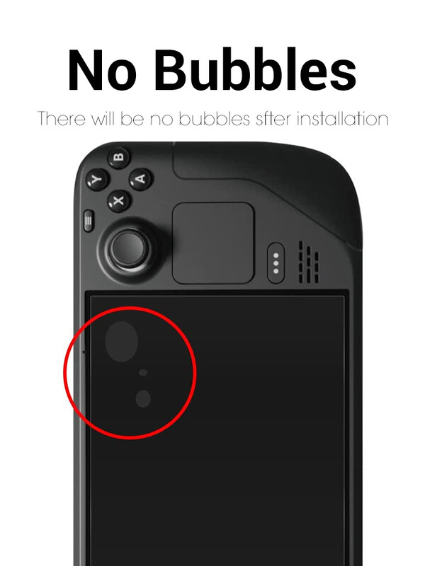 DATA FROG 2 pakiranja zaštitnika zaslona za Steam Deck 7 inča Kaljeno staklo Prozirno HD prozirno staklo za Steam Deck Dodaci