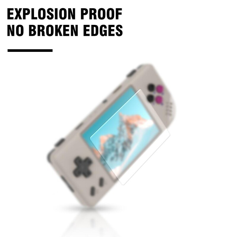 Za ANBERNIC RG28XX ručnu zaštitnu foliju 2 kom Dodaci za zaštitu zaslona Mekana zaštitna folija protiv ogrebotina K9M7