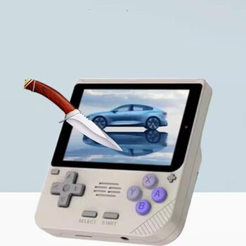 Powkiddy V10 Retro Handheld Gaming Console 3,5 ιντσών Φτηνή πηγή δώρου Ανοιχτή οθόνη IPS Χριστουγεννιάτικου συστήματος RK3326 Children 480* O2G0