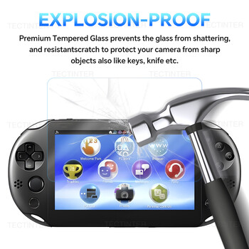 2 τμχ Premium Screen Protector για Sony PSV 1000 PS Vita Tempered Glass Clear Full HD Κάλυμμα για PSV 2000 Protective Film