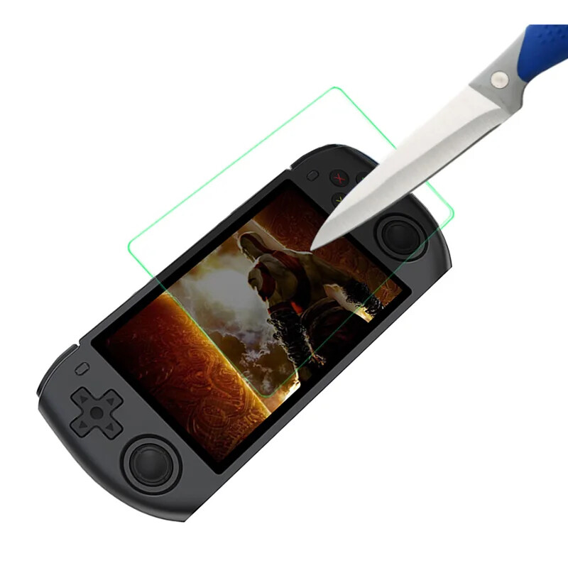Powkiddy RGB10Max3 Zaštita zaslona 9H RGB10Max 3 Igraća konzola Film od kaljenog stakla Dodaci za igre Poklon
