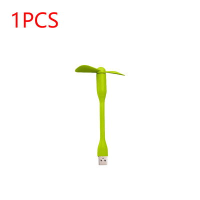 1-3 buc. Ventilator flexibil pentru telefon mobil Ventilator de răcire portabil pentru Power Bank Notebook Computer Ventilator de răcire pentru călătorii de vară