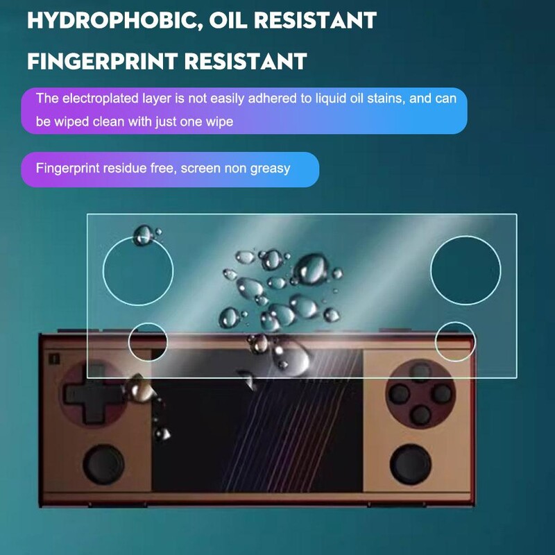 Skirta AYANEO Pocket MICRO ekrano apsaugai HD automatinė adsorbcija, apsauganti nuo įbrėžimų, dulkių nepraleidžianti pirštų atspaudų žaidimų konsolės plėvelė