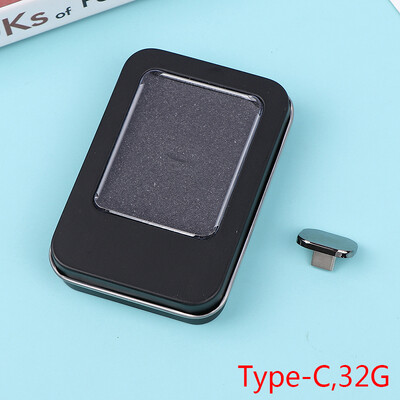 Hot 1PC Mini Scurt Car U Disk Pendrive USB2.0 Type-C Scurt UDP Udisk Chip Flash Drive Memory Stick Muzică încorporată 16 32GB