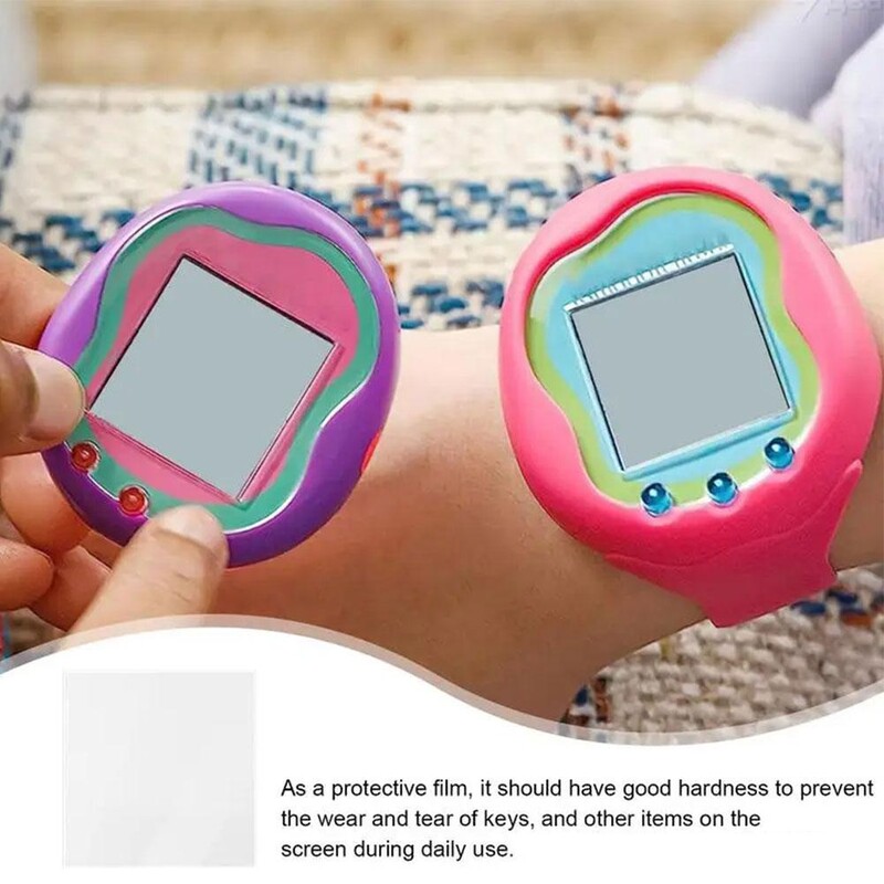 5 tk ekraanikaitsekile Tamagotchi HD PET kriimustusvastase mängukonsooli kile jaoks, elektrooniliste lemmikloomamasinate tarvikud
