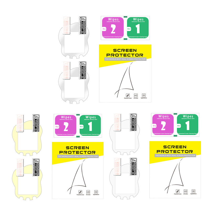 2/4/6 tk ekraanikaitsekile kriimustusvastane PET/TPU ekraani kaitsekile sõrmejäljevastane Tamagotchi Uni Band lemmikloomatarvikute jaoks