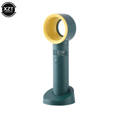 Uscător de gene reîncărcabil prin USB Mini ventilator fără lame Ventilator super silențios Ventilator portabil în aer liber pentru camping, birou, ventilator personal USB