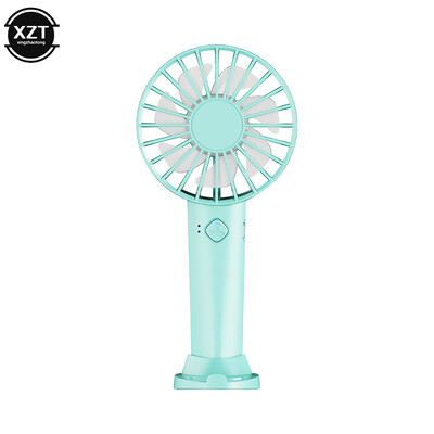 Mini ventilator mic portabil creativ Încărcare USB portabil cu 3 viteze vânt mare pentru birou Ventilator de buzunar de călătorie pentru studenți vară liniștită