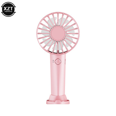 Mini ventilator mic portabil creativ Încărcare USB portabil cu 3 viteze vânt mare pentru birou Ventilator de buzunar de călătorie pentru studenți vară liniștită