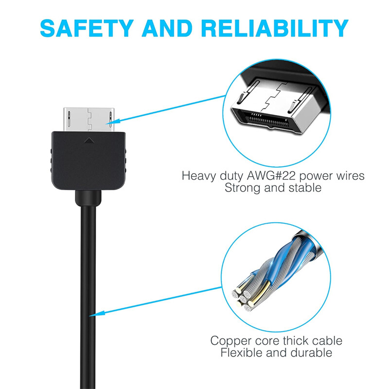 USB Kabel za punjenje podataka i napajanja za PlayStation PSV1000 Kabel za punjenje Linija 1.2M za PS Vita 1000 igraću konzolu Adapter napajanja