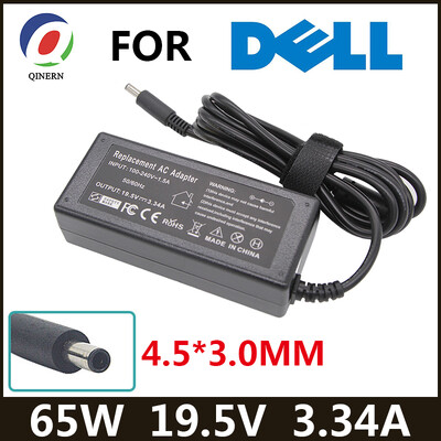 19,5 V 3,34 A 65 W 4,5 * 3,0 mm nešiojamojo kompiuterio įkroviklio adapteris, skirtas Dell Inspiron 15 3551 3552 3558 5551 5552 5555 5558 5559 7568 P28E P57G