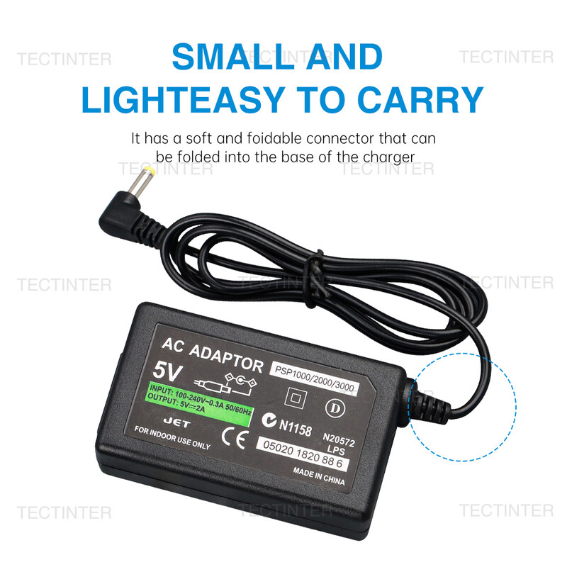 EU US utikač AC adapter zidni punjač za PSP punjač Kabel za napajanje kompatibilan sa Sony PlayStation PSP 1000 2000 3000 Series