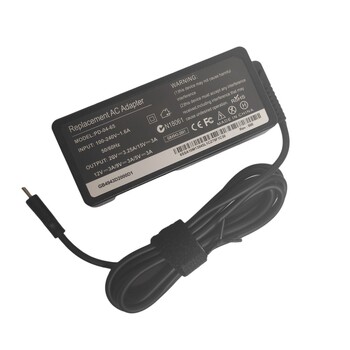 ΝΕΟΣ 20v3.25a 65w Type-c Power Adapter Φορτιστής φορητού υπολογιστή για Lenovo Thinkpad X1 Carbon X270 X280 T580 P51s P52s E480 E470 S2