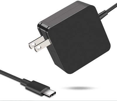 65 W USB C toiteadapter Type C Power PD seinakiirlaadija Fort Mac Book Pro, Dell Latitude, Lenovo, Huawei Matebook, HP sülearvutid
