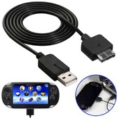 USB кабел за зареждане за Sony PlayStation PSV1000 PS Vita с функция за пренос на данни USB кабел за синхронизиране на данни Кабел 1 м