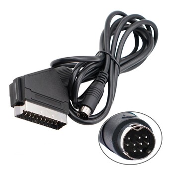 Καλώδιο RGB Scart για PS2/SEGA MD1/MD2 Megadrive1/DC/Sega Saturn/XBOX/WII/Sega Saturn