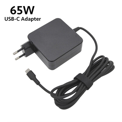 65 W USB C 20V 3,25 A nešiojamojo kompiuterio maitinimo adapteris C tipo maitinimo PD sieninis greitas įkroviklis, skirtas MacBook Air Pro Dell Lenovo Huawei Matebook HP