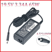 19.5V 3.34A 65W 4.5*3.0mm адаптер за зарядно за лаптоп за Dell Inspiron 15 3551 3552 3558 5551 5552 5555 5558 5559 7568 P28E P57G