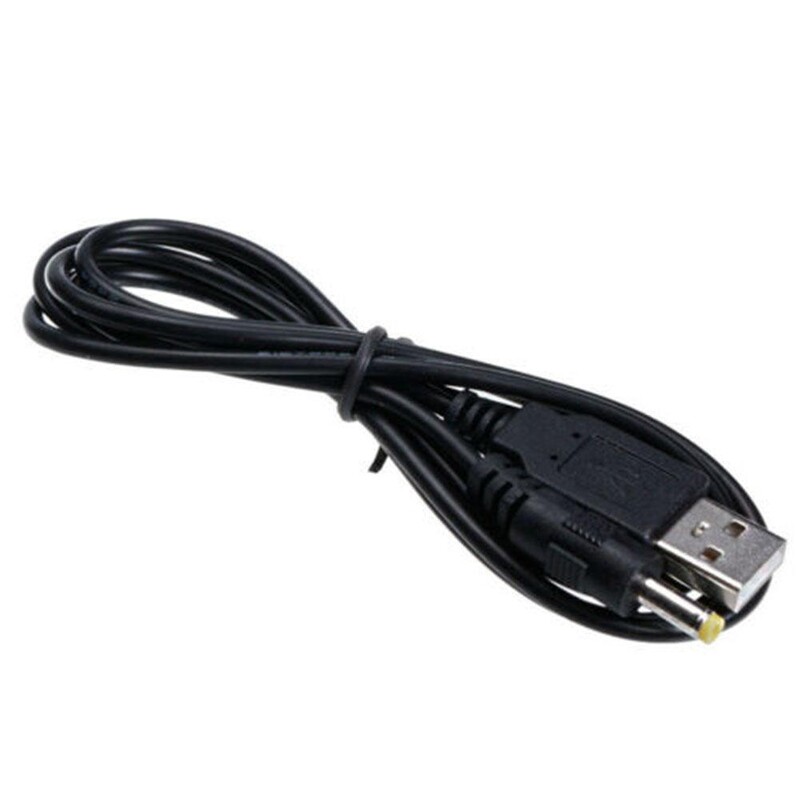 Kabel za punjenje USB na DC kabel za punjenje 4.0x1.7mm utikač 80cm 5V 1A Kabel za punjenje za PSP 1000/2000/3000
