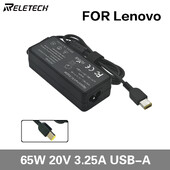 Reletech 65W USB AC punjači za prijenosna računala Adapter za Lenovo Thinkpad X301S X230S G500 G405 X1 Carbon E431 E531 T440s Yoga 13