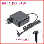 19V 3.42A 65W 5.5x2.5mm AC adapter punjač za laptop za Asus K401 A501 A501LB K501 K501LB K555L X452 K455L D552 R556L A550JK W419L