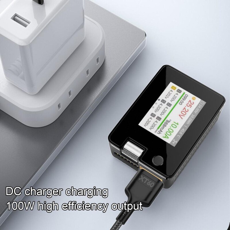 0,5M/1M XT60 na adapter kabela za punjenje Type-C za ToolkitRC SC100 pretvarač punjenja istosmjerne struje najlon 100W 5A kabel za brzo punjenje