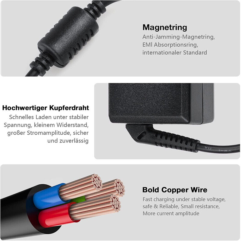 Novi 65W 19.5V 3.34A adapterski punjač za Dell Latitude 5480 5488 5580 Inspiron 15-7548 14-3442