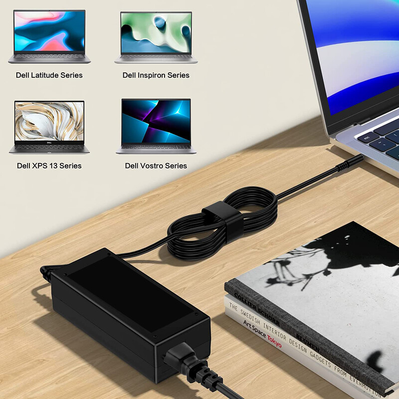 Novi 65W 19.5V 3.34A adapterski punjač za Dell Latitude 5480 5488 5580 Inspiron 15-7548 14-3442