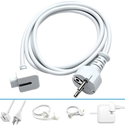 Aukštos kokybės ES JAV JK ES kištukas 1.8M ilgintuvo laidas Apple MAC IPAD AIR Macbook pro įkroviklio adapteris 45w 60w 85w