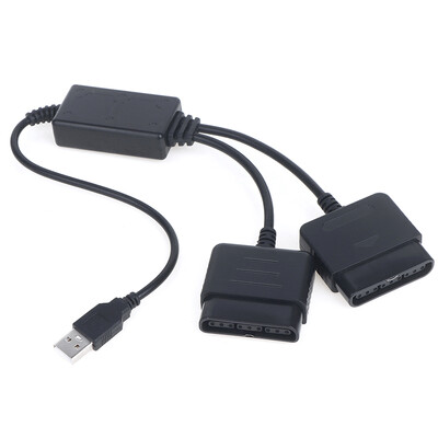 USB adapterio keitiklio laidas, skirtas PS2 žaidimų pultui Į PS3 kompiuteriui vaizdo žaidimų valdiklio priedai 1 vnt