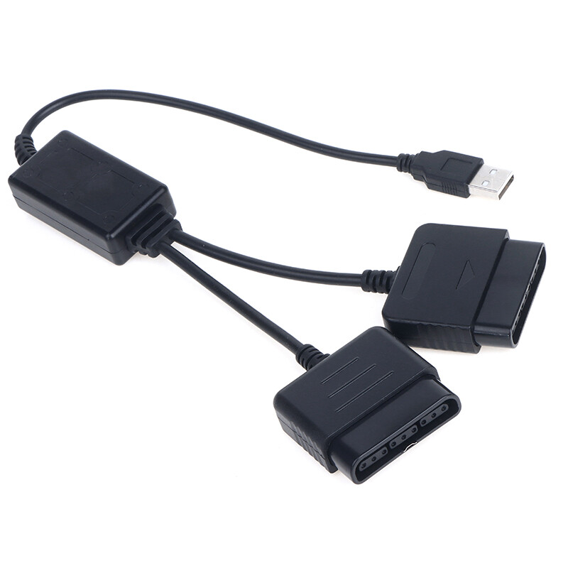 USB adapterski pretvarački kabel za PS2 Gamepad na za PS3 PC Dodaci za kontroler videoigara 1 kom